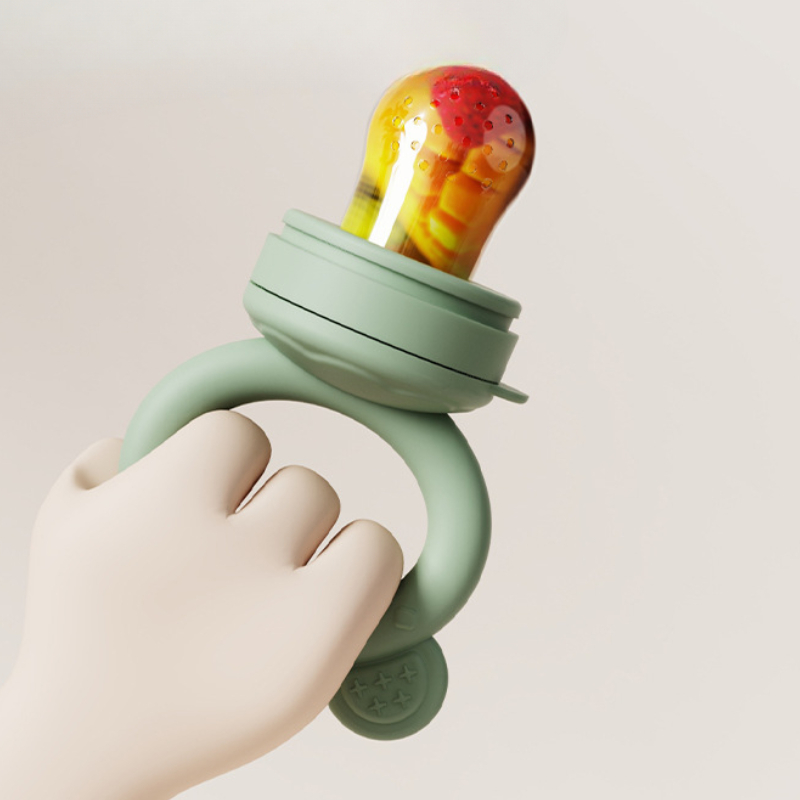 Baby Food Newborn - Baby Pacifier Fruit Feeder With Cover