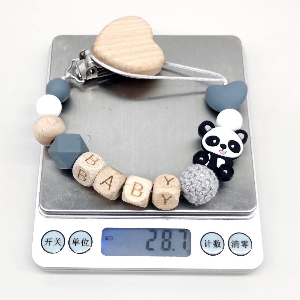 Wooden Personalized Baby Pacif - đánh giá và giá Baby Food Teether