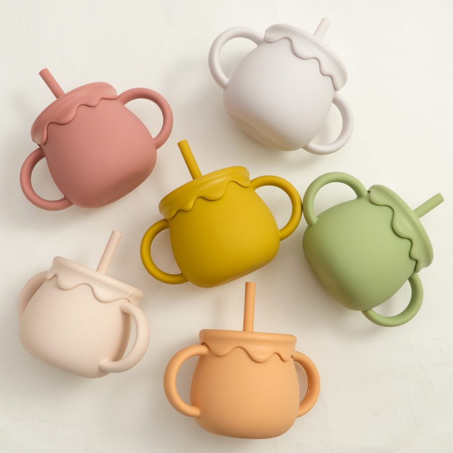 Yếm Ăn Cho Bé Ly Di Động Drink - đánh giá và giá Baby Food Newborn