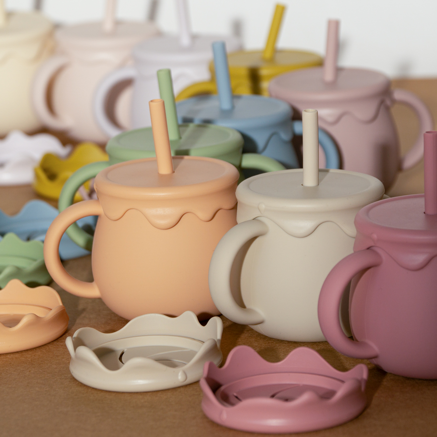 Yếm Ăn Cho Bé Ly Di Động Drink - đánh giá và giá Baby Food Newborn
