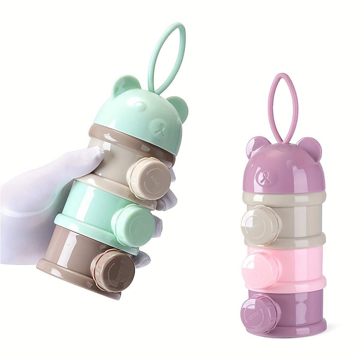 Large Capacity Baby Milk Powde - đánh giá và giá Baby Food Dispenser