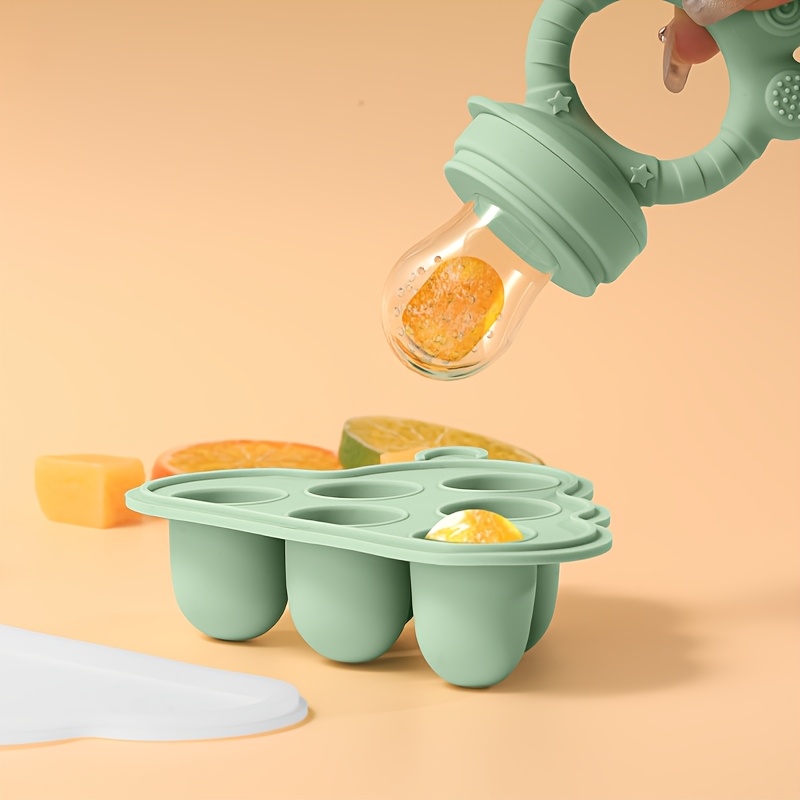 2pcs/1pc Mini-Baby Fruit Veget - đánh giá và giá Baby Food Freezer Tray