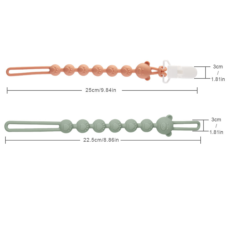 Baby Anti-drop Chain Pacifier  - đánh giá và giá Baby Food Teether