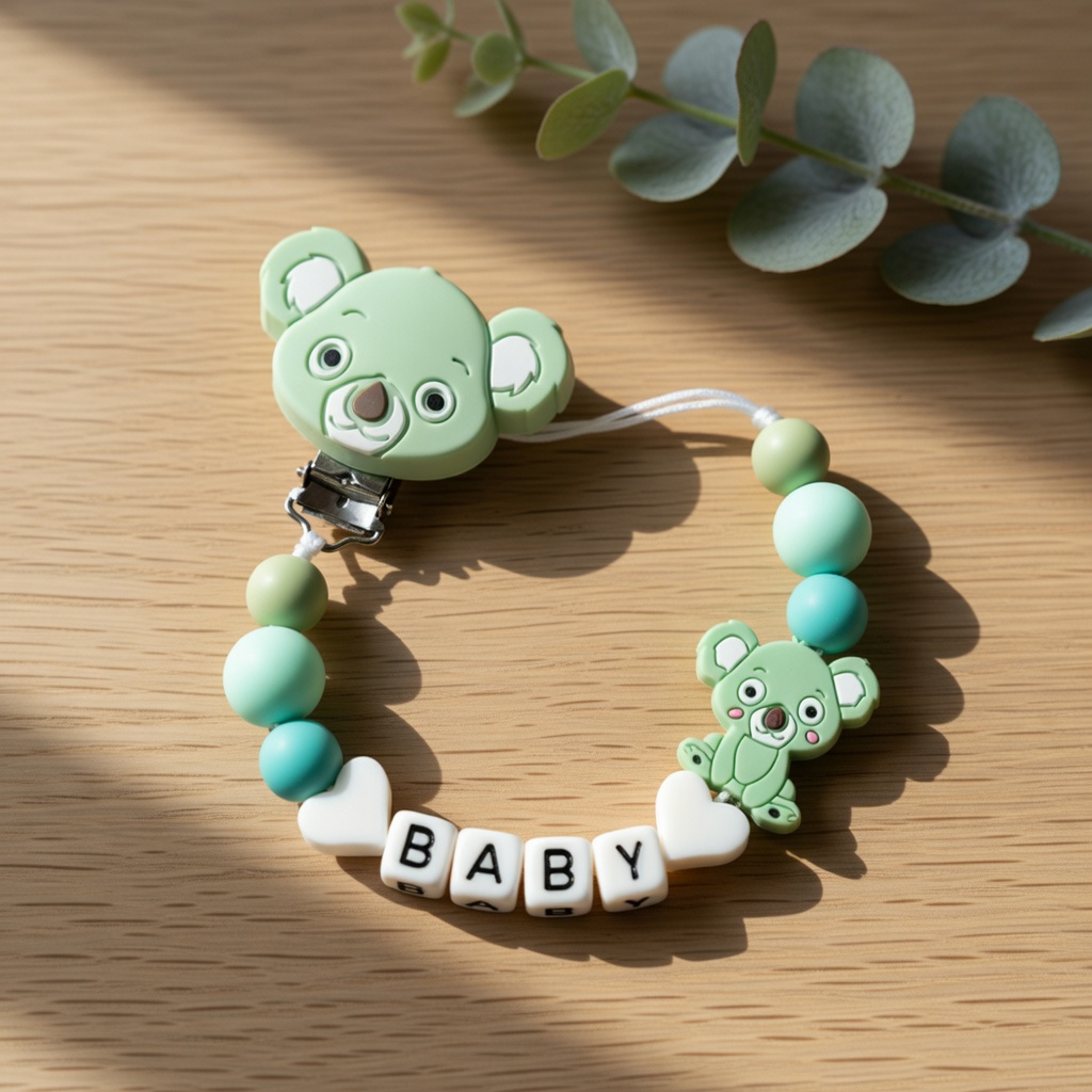 Silicone Baby Pacifier Clip Te - đánh giá và giá Baby Food Teether