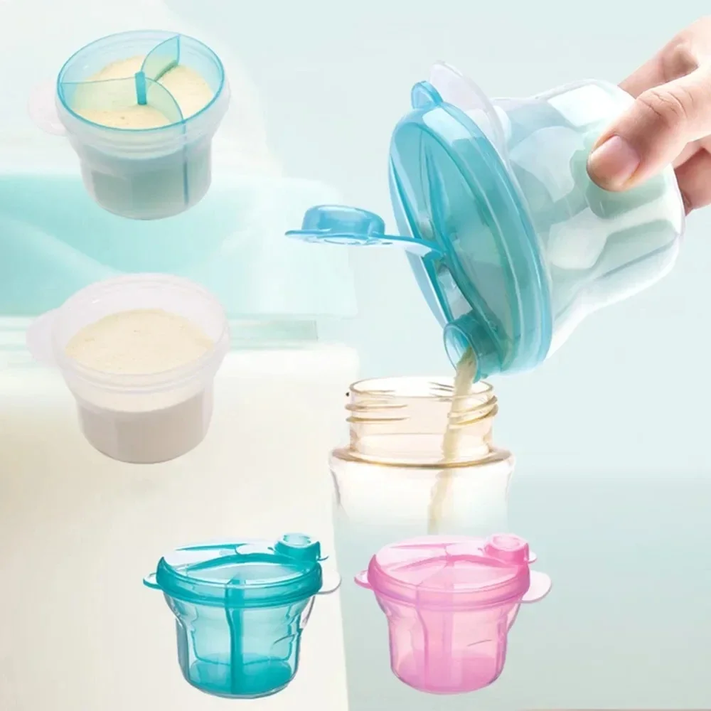 3-grid Portable Formula Dispen - đánh giá và giá Baby Food Dispenser