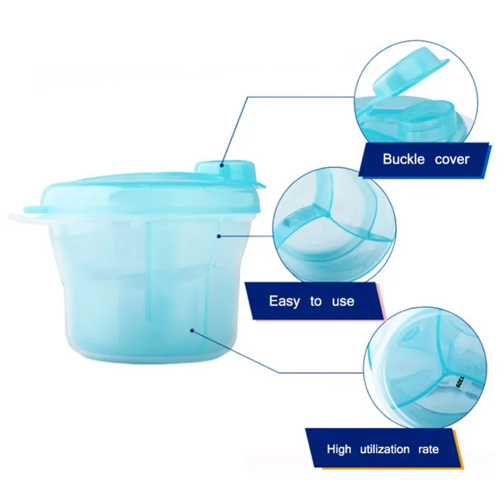 3-grid Portable Formula Dispen - đánh giá và giá Baby Food Dispenser