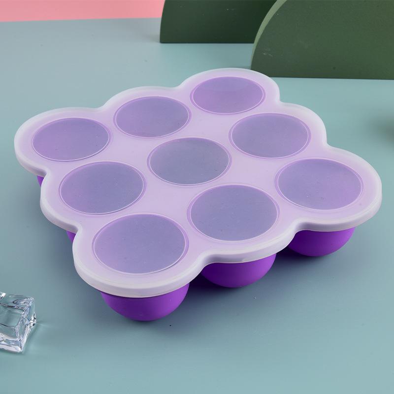 Baby Food Silicone Container 9 - đánh giá và giá Baby Food Freezer Tray