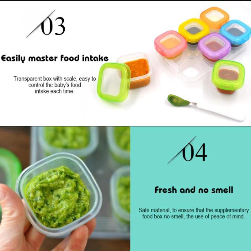 4/6pcs Baby Food Freezer Stora - đánh giá và giá Baby Food Freezer Tray