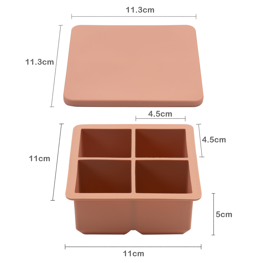 Thực Phẩm Silicon Mềm Vuông Kh - đánh giá và giá Baby Food Newborn
