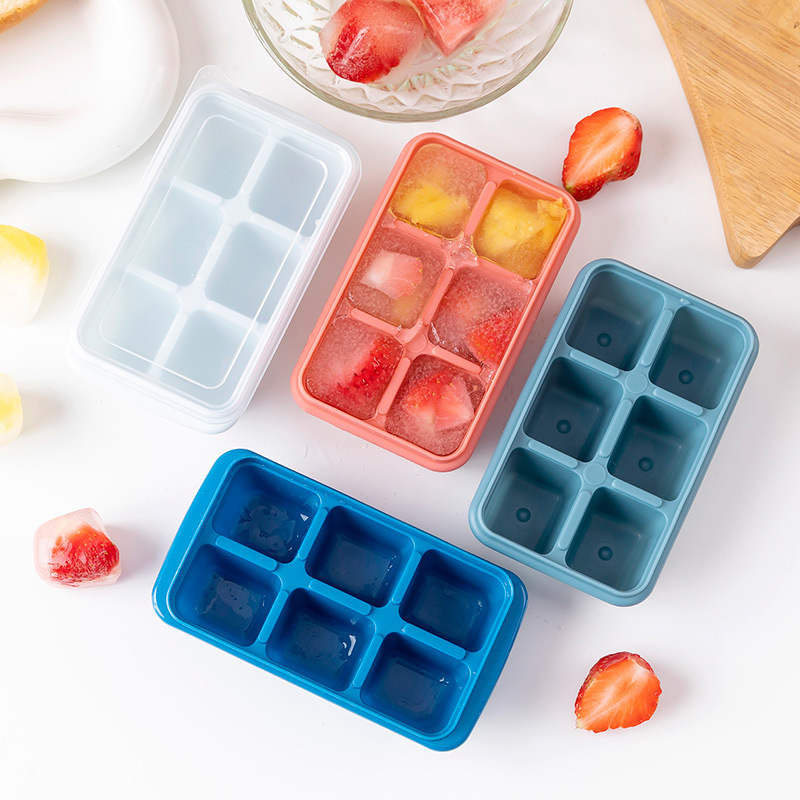 Silicone Ice Cube Trays with N - đánh giá và giá Baby Food Freezer Tray