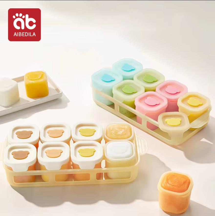 AIBEDILA Baby Silicone Food Fr - đánh giá và giá Baby Food Freezer Tray