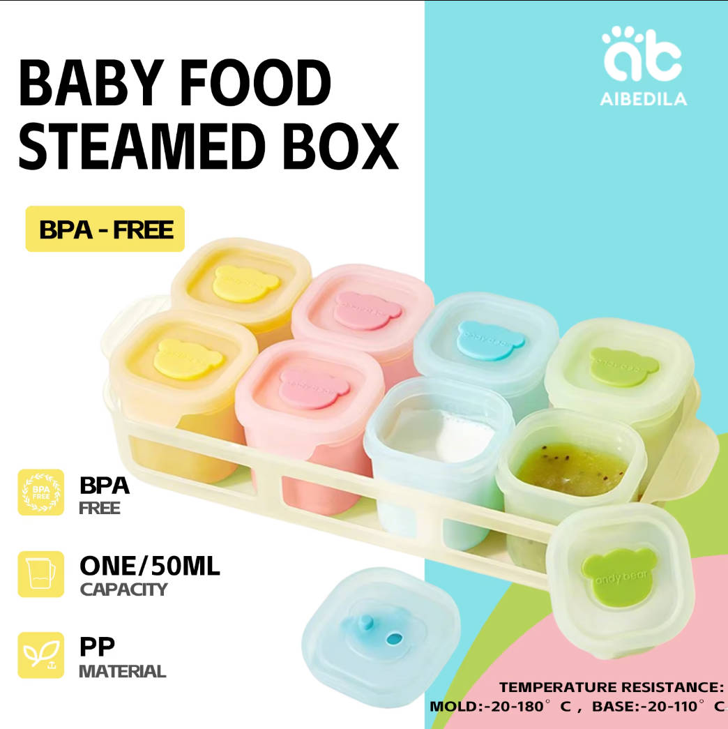AIBEDILA Baby Silicone Food Fr - đánh giá và giá Baby Food Freezer Tray