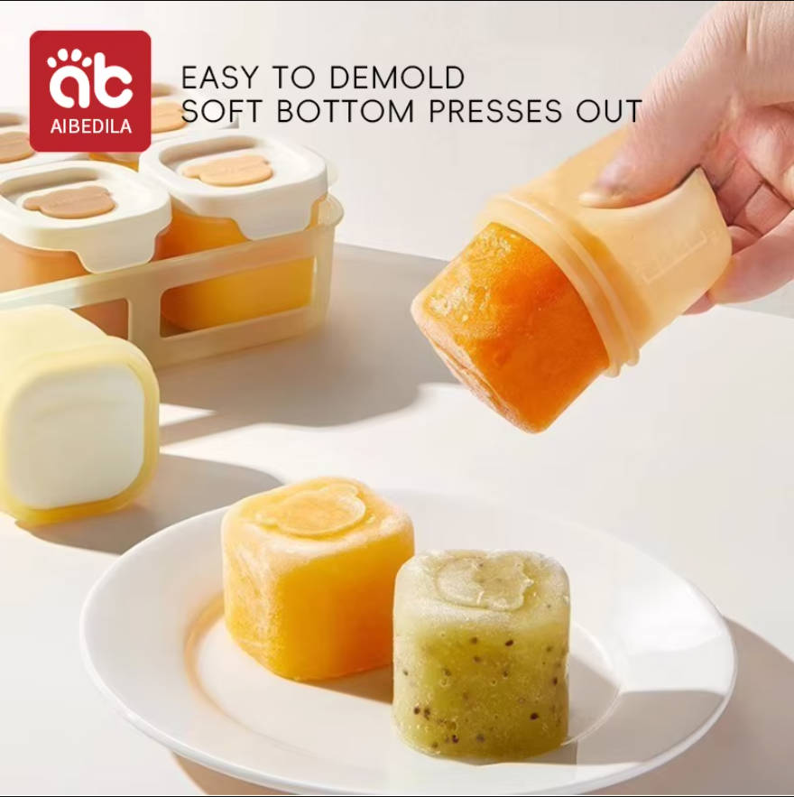 AIBEDILA Baby Silicone Food Fr - đánh giá và giá Baby Food Freezer Tray